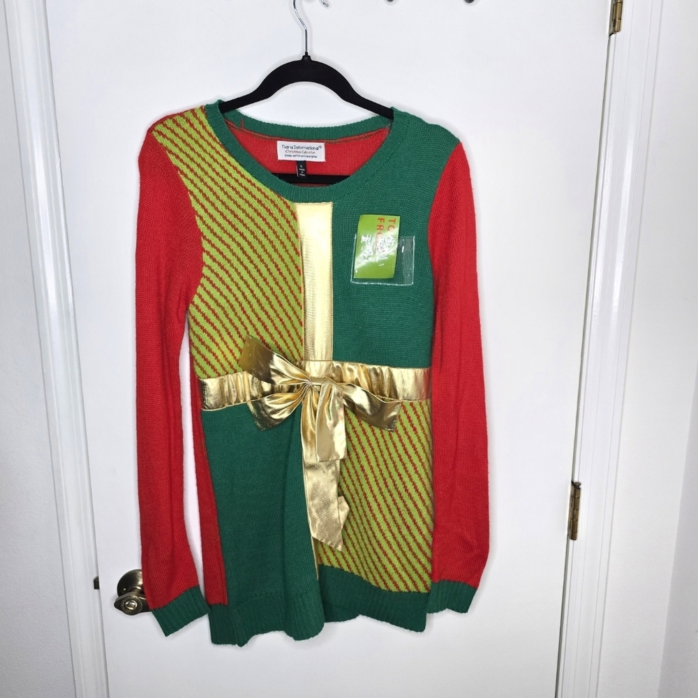 Ugly Christmas Colorful Holiday Sweater Size Small